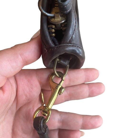 Vintage Coach Clutch Shoulder Bag Brown Full Grain‎ Leather Old Money Quiet Luxe - Picture 9 of 12